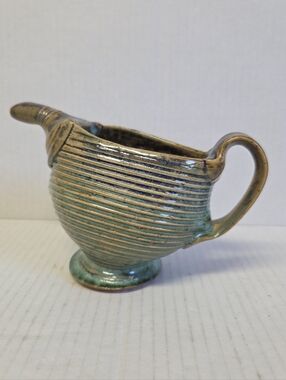 Vintage 70s Studio Pottery Handmade Creamer
